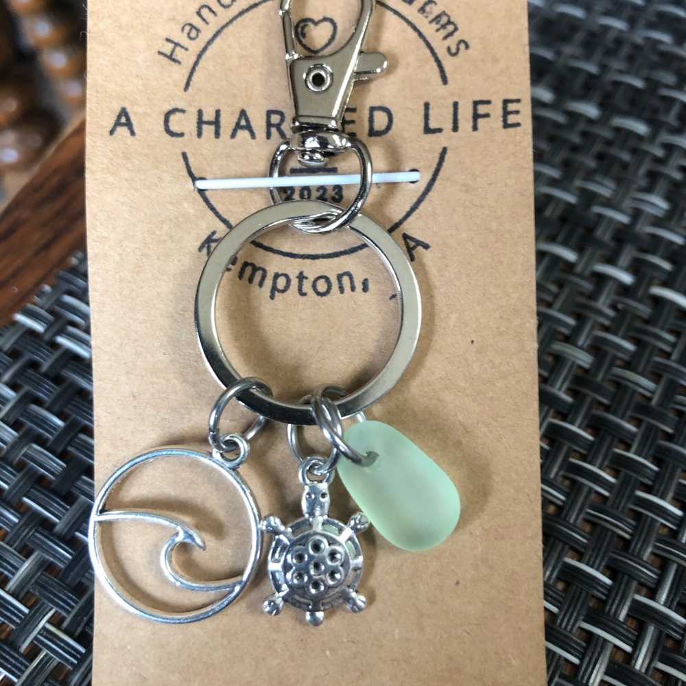 NOT FOR SALE.   NWT, Handmade by A Charmed Life. Sea Glass